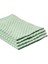 4&apos;lü Yeşil Renkli Dama Desenli Mutfak Peçetesi Kurulama Bezi Mutfak Havlusu 40X60 cm 2