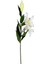 Yapay Çiçek Lilyum Beyaz-Sarı 90 Cm. 2