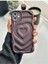 Aksesuar Iphone 12 ile Uyumlu 3D Kabartma Mat Kalp Silikon Kılıf 2
