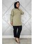Kadın Kolu Aksesuar Detaylı Tesettür Tunik 2