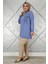Kadın Düğme Taş Detaylı Biyeli Tesettür Tunik 2