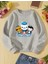 Punıx Kıds Octonauts Baskılı Yüksek Kalite Kışlık Kalın 3 Iplik Bisiklet Yaka Kız Çocuk Sweatshırt 1