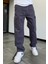 Erkek Lacivert Baggy Kargo Pantolon 1