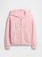 Kız Çocuk Pembe Gap Logo Fermuarlı Sweatshirt 7