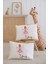 %100 Pamuk Isme Özel 2li Ekru Bebek Yastık Kılıfı 35X45 Cm-Peri Kızı 1