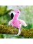 Peluş Ses Tekrarlı Hayvan Bileklik Aksesuar - Pembe Flamingo (Lisinya) 3