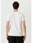 Unisex Basic Bisiklet Yaka Regular T-Shirt - Beyaz 2