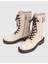 Furball Hakiki Deri Krem Kadın Bot 2