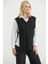 Yanları Bağlama Detaylı Yünlü Triko Süveter - Siyah 5