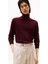 Erkek Regular Fit Kaşmir Karışımlı Balıkçı Yaka Kazak - Bordo 1