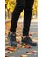 Erkek Su Geçirmez Ortopedik Outdoor Ayakkabı - Siyah Füme 2
