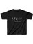 Unisex Çocuk Baskılı T-Shirt - Siyah 1