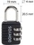 Şifreli Kilit - Siyah 4