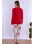 Vişne %100 Pamuk Hamile Lohusa Pijama Takımı 3