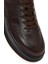 Erkek Kahverengi Bağcıklı Kalın Tabanlı Deri Sneaker 25WFD641918 9