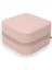 Deri Kapaklı Takı Kutusu Pembe 2