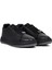 Erkek Siyah Bağcıklı Kalın Tabanlı Deri Sneaker 25WFD661218 3