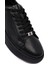 Erkek Siyah Bağcıklı Kalın Tabanlı Deri Sneaker 25WFD661218 8