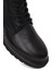 Erkek Siyah Fermuarlı Deri Casual Bot 25WFD678118 9
