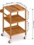 Masif Akasya,holger Mutfak Servis ARABASI,520X520X850 Mm,altın Tik 3