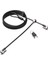 K65048WW Microsaver 2.0 Twin Notebook Kilidi, T-Bar Kilit Mekanizmasi ve Karbon Çelik Kablo, 2,4 M Uzunluk 1