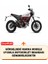 Ducati Scrambler Desert Sled Branda (Arka Çanta Uyumlu) Motosiket Brandası (Gri Renk) Motor Örtüsü Çadır Su Geçirmez Motosiklet Kılıfı Motor Brandası 2