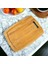 Bambu Kesme Tahtası Antibakteriel Yıkanabilir Doğrama Tahtası Dikdörtgen 34X24 cm 1