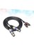 1.5m Xlr Erkek Sinyali Bağlantı Kablosu Adaptörü Kablo Kulaklıklar Için Dönüştürücü Yüksek Kaliteli ve Hi-Fi Audio Için Uygun 3