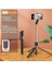 Tripod ve Selfie Çubuğu K9 Bluetooth Uzaktan Kumandalı Cep Telefonu Yüksekliği Ayarlanabilir Masaüstü Portatif Taşınabilir Iç ve Dış Mekan Evde Tatilde Kampda Kullanım Tripod 5
