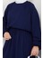 Evsan Tunik Etek Oysho Ikili Takım 1650 - Lacivert 5