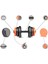 36 kg Dambıl Seti Turuncu Siyah (2x 18KG) 1