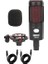 Cxn-30 Paket-9 GLX-800 Profesyonel Ses Kartlı Condenser Mikrofon Stand Kulaklık Seti 2