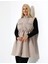 Kadın Fermuar Kapama Mütevazı Büyük Beden Yelek 4