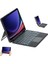 Tab S10+ Plus/s9+ Plus/s9 Fe+ Plus 12.4 Için ile Uyumlu Mag Touchpad Blutooth Işıklı Standlı Klavyeli Kılıf 1