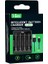 G427 4'lü Pil Şarj Aleti + 4 Adet Aa 2700 Mah Kalem Pilli Set 1.2V Ni-Mh 4