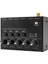Ultra Düşük Gürültü 4 Kanal Line Stereo Mikser 4 Giriş 1 Çıkış Dc 5V Taşınabilir Mini Ses Mikseri Mikrofon Gitar Bas Klavye Mikserleri Club Bar Sahne Stüdyosu Için 1