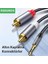 3.5mm Aux Jack To Rca Hi-Fi Ses Kablosu 3 Metre 5