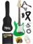 CEG-36GR 8-12 Yaş Çocuklar Için Amfili Full 3/4 36 Inç Elektro Gitar Seti Yeşil 1