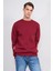 Çetinkaya Mentality 3036 3 Ip Bisiklet Yaka Bordo Sweatshirt 1