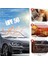 Araba Güneşliği Iç Ön Cam, Katlanır Araba Güneşlik Şemsiyesi, Uv Işınlarının% 99,9'unu Engeller, Arabalar, Suv'lar, Kamyonlar Için (125X65CM) (140X79 Cm) 2