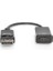 Aktif Displayport Adaptör Kablosu - Dp - HDMI Tip A - HDMI 2.0 - Ultrahd 4k/60Hz - 0.2m - Siyah 2