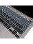 Macbook Air M1 13INÇ Klavye Koruyucu Türkçe Q Ombre A2179 A2337 ile Uyumlu Siyah Gri 4