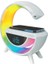 Hs 5214 Bluetooth Hoparlör - Fm Radyo - Kablosuz Telefon Şarj Ünitesi - Dijital Saat Rgb Masa Lambası 1