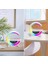 Hs 5214 Bluetooth Hoparlör - Fm Radyo - Kablosuz Telefon Şarj Ünitesi - Dijital Saat Rgb Masa Lambası 2