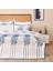 Store Ruby Çift Kişilik 7 Parça Yatak Örtüsü Seti - Krem / Gri 1