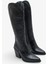 Drayze Kadın Hakiki Deri Günlük Çizme Siyah 2