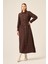 Kadın Tensel Elbise Acı Kahve 31213 1