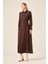 Kadın Tensel Elbise Acı Kahve 31213 5