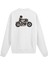 Sırt Baskılı Motosiklet Tasarımlı Sweatshirt 1