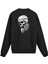 Sırt Baskılı Death Metal Kurukafa Tasarımlı Sweatshirt 1